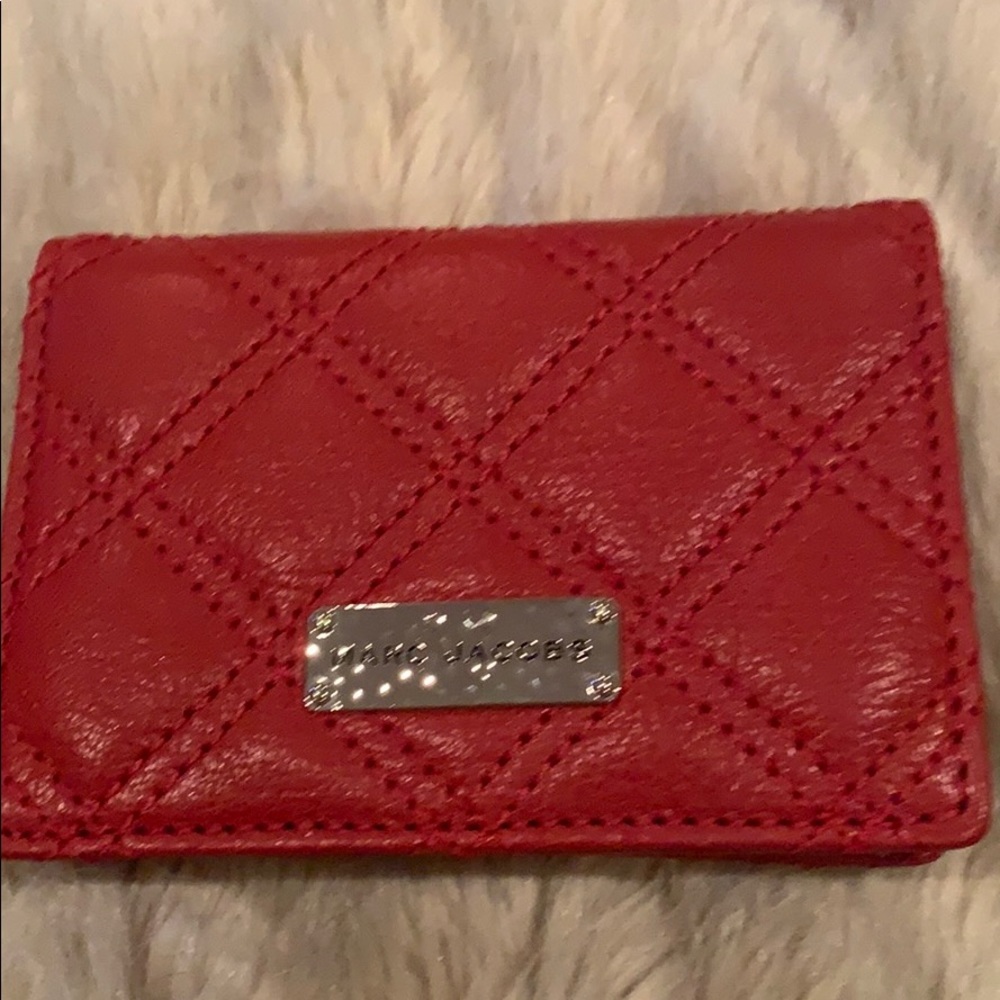 Marc Jacobs small quilted leather card case